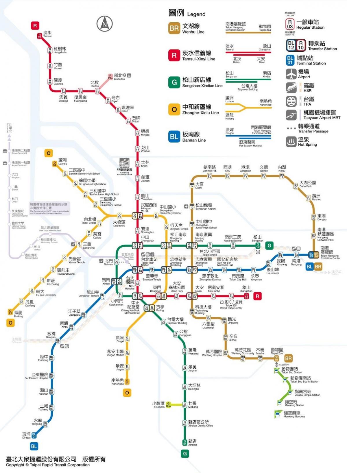 map of Taipei jieyun