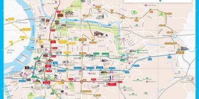 Taipei tourist attractions map