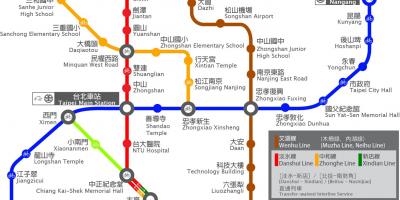 Thsr Taipei station map