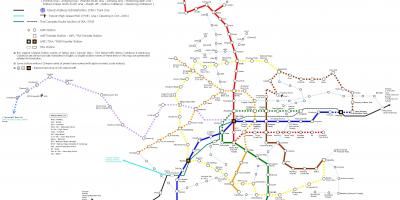 Map of Taipei hsr station
